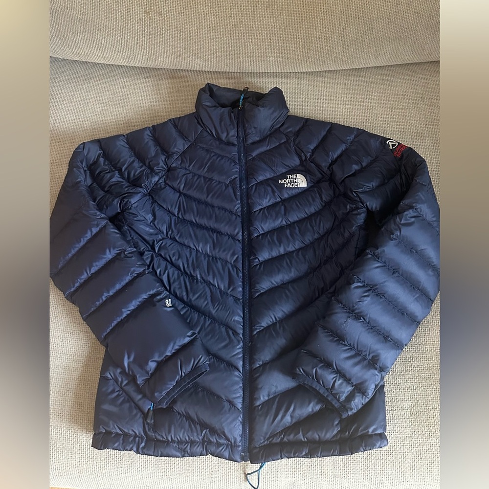 The North Face Dark Blue Quilted Jacket